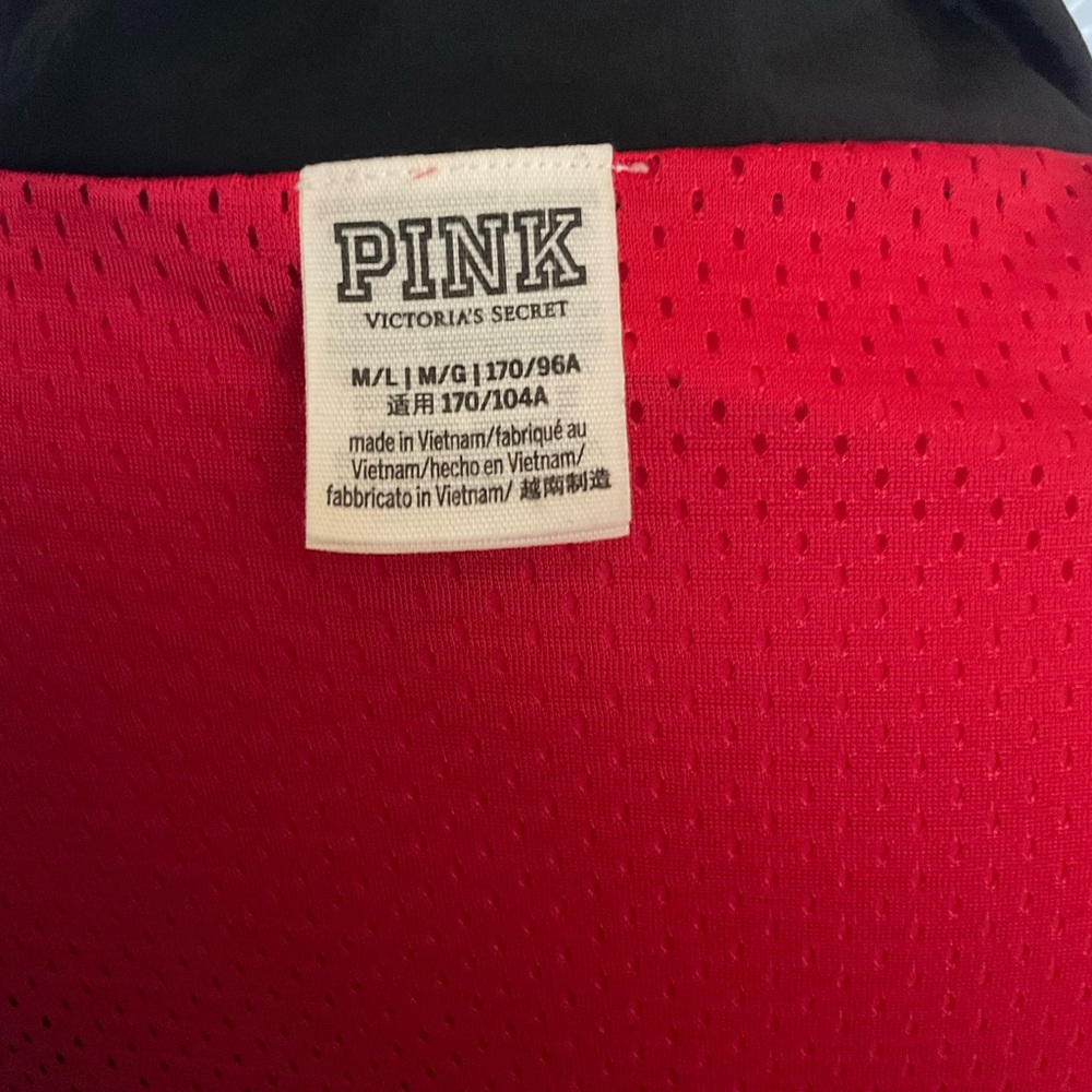 PINK Victoria's Secret Red and Black Jacket - Picture 7 of 7